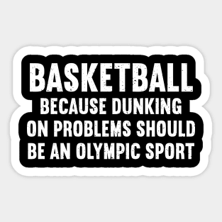 Basketball Sticker